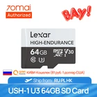 Высокопрочная карта Micro SD USH-1 U3 Max 100 МБс., карта чтения TF только для видеорегистратора 70mai 4K A800