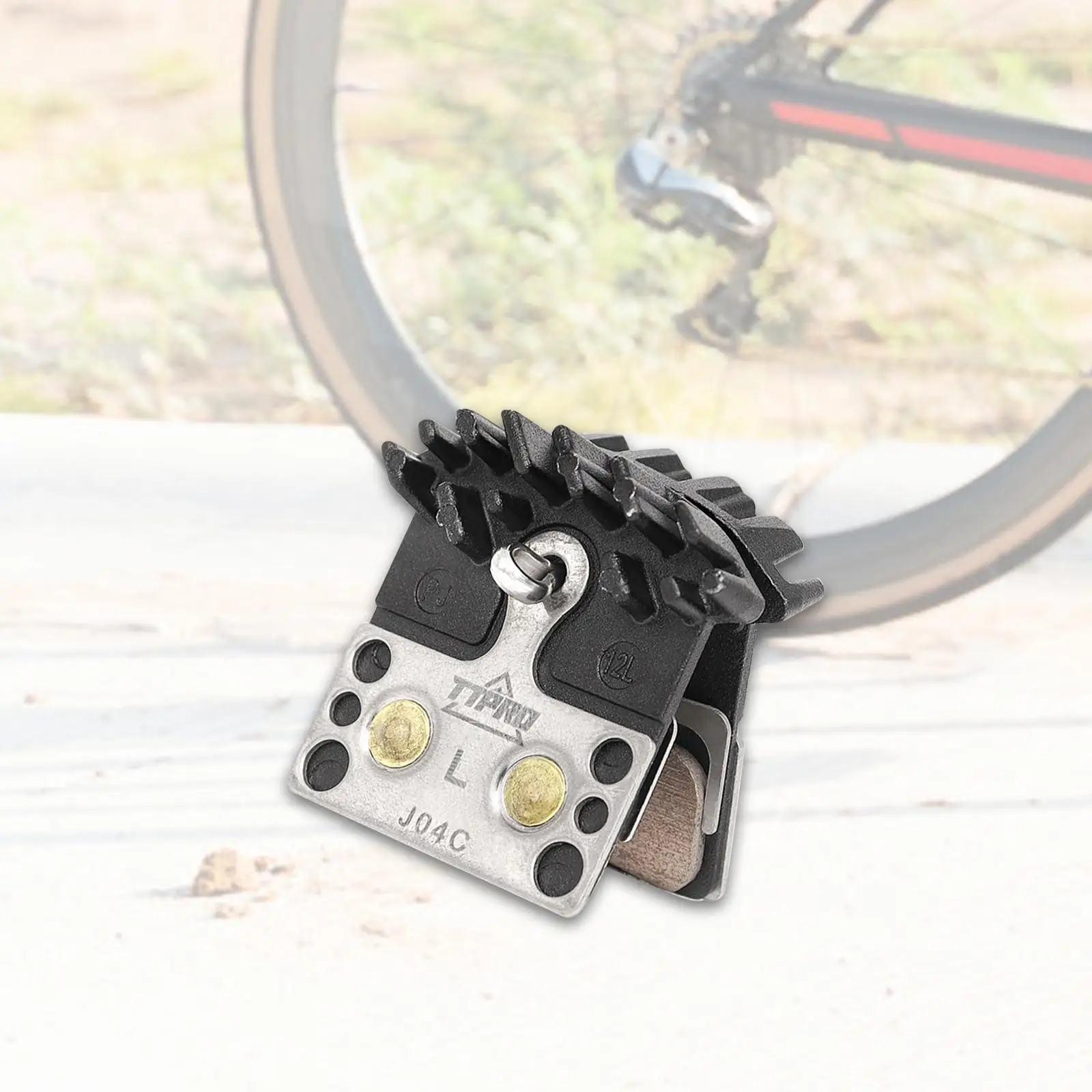 Bike Disc Brake Pad Spare Parts Wear Resistant Portable Riding Bicycle Cycling for Br-m6000 Br-m675