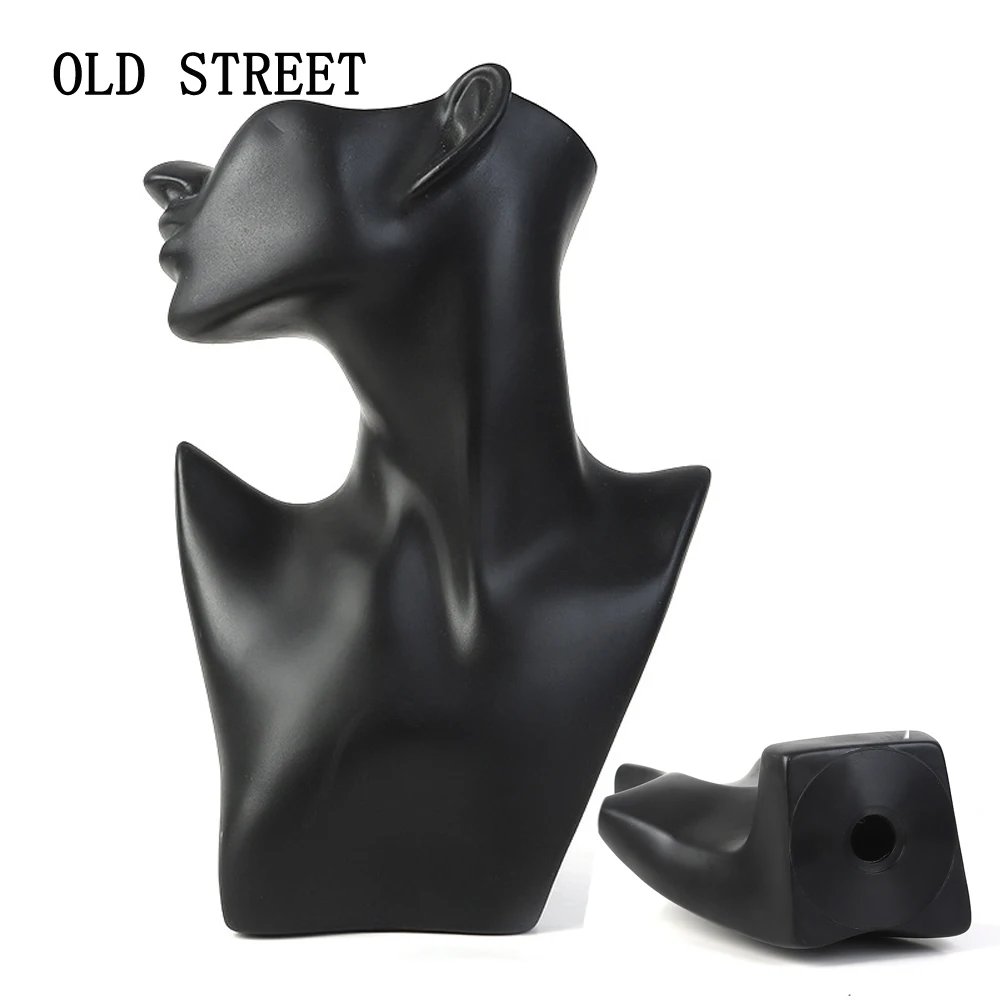 Resin Mannequin Jewelry Stand Organizer Necklace Pendants Display Model Bust Show Exhibitor Jewelry Exhibition Shelf Props