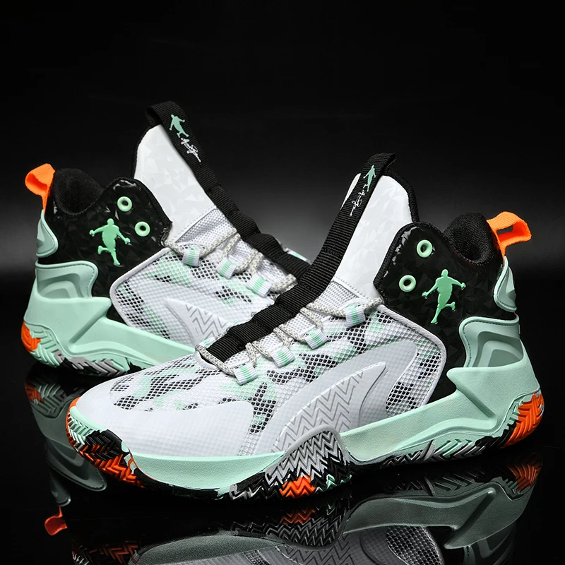 2023 Mens Basketball Shoes High Quality Fashion Sneakers Comfortable Breathable Non-slip Men Sport Shoes Casual Jogging Shoes