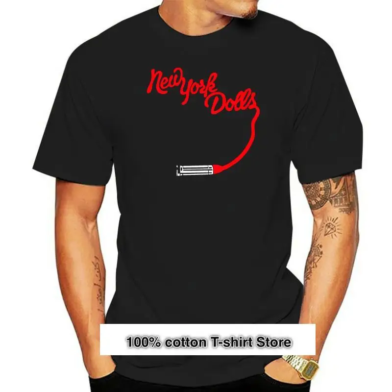 

Camiseta Punk New York Dolls, camisa de música Rock Glam con estampado personalizado