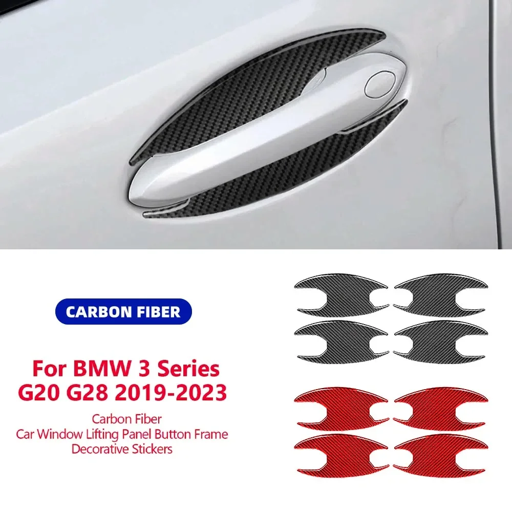 Декоративные наклейки из углеродного волокна для BMW 3 серии G20 G28 325li 330d 335 2019-2023