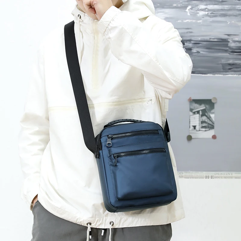 Brand Casual Men's Shoulder Bag High Quality boys Crossbody Bag Man Messenger Bag Waterproof Nylon Male Business Handbags bolsas