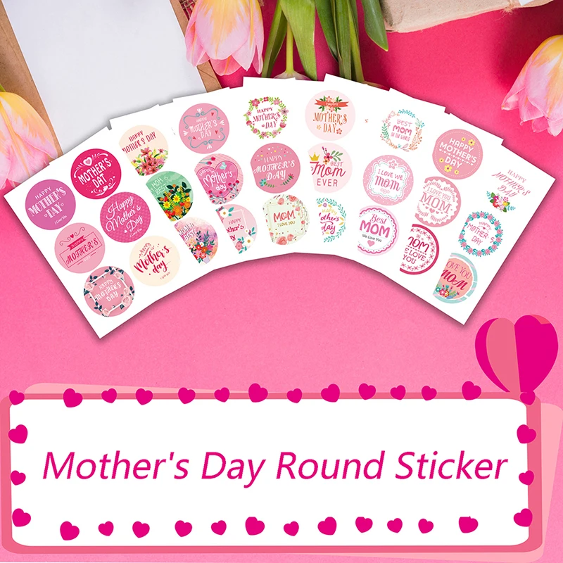 

24/16 шт., наклейки на День Матери