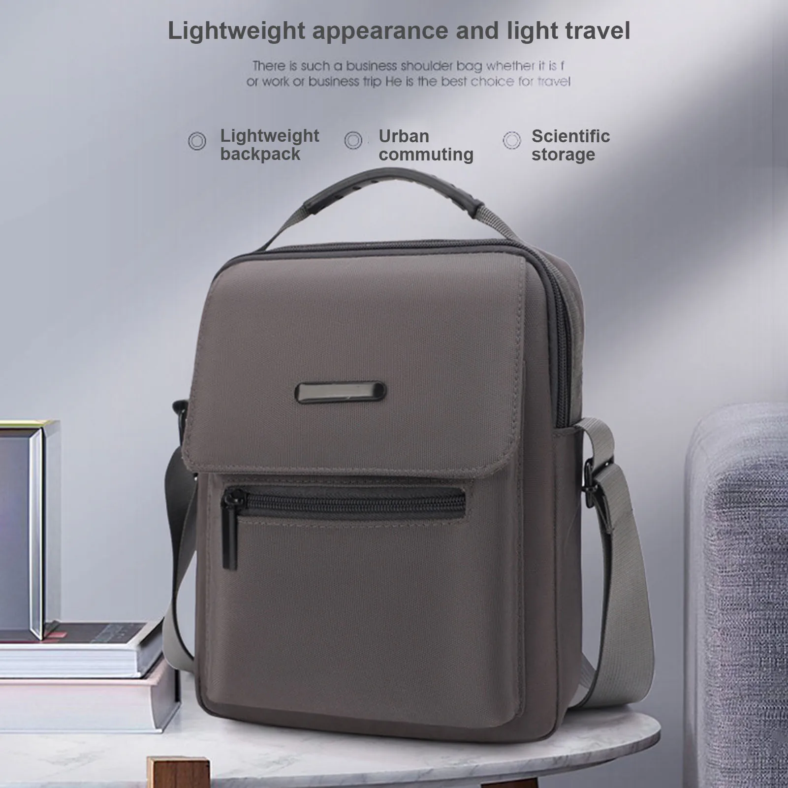 Casual Messenger Shoulder Bag Casual Vintage Messenger Shoulder Bag For Men Daily Essential