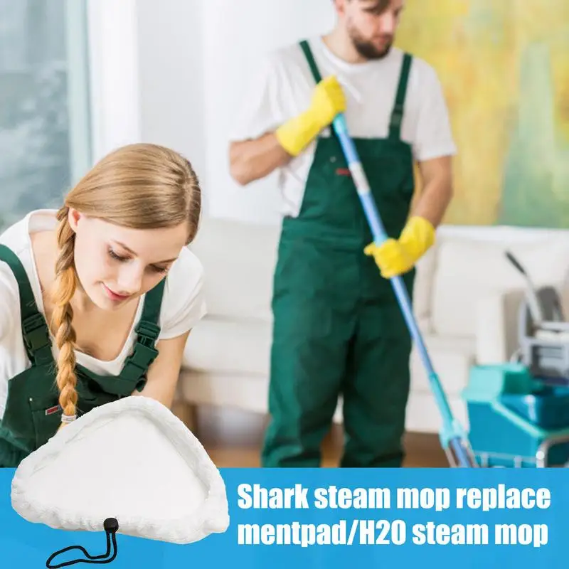 -mopa obejmuje trójkątne zmywalne nakładki do mopa parowego H20 zamiennik X5 Home Clean mop parowy ze sznurkiem rysowania