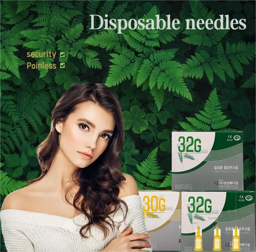 100 шт. одноразовые иглы для татуировок 30 г 4/13/25 мм 32 4/13 34