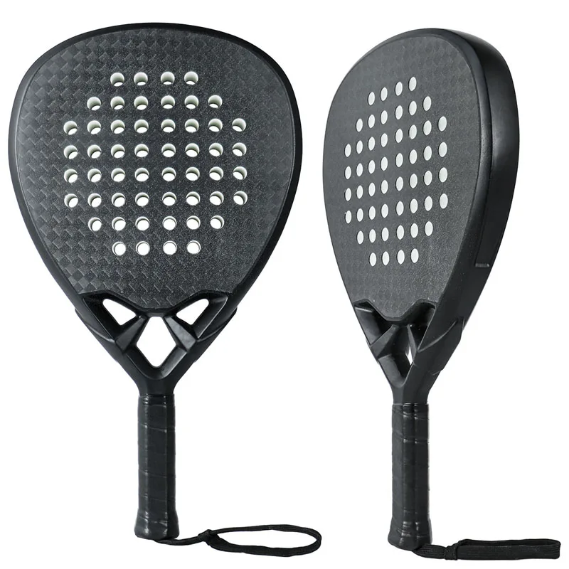Pala Padel Tennis Racket Professional 12K Carbon Fiber Board Paddle EVA Face Paddle Tennis Sports Racquet Equipment With Cover