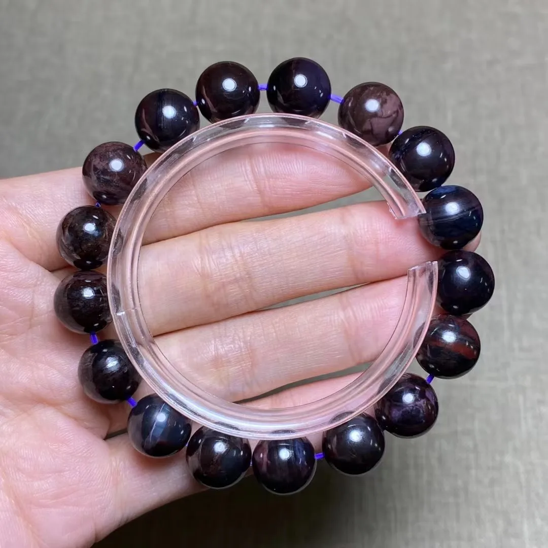 

Браслет из натурального черного камня Sugilite, 11 мм