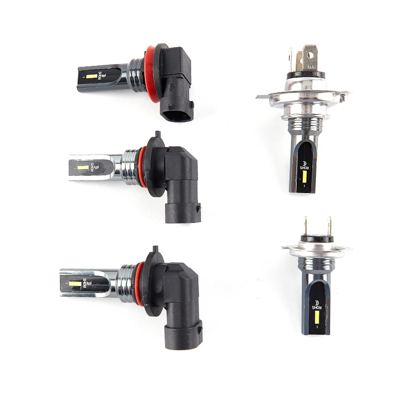 

1PCS Mini Size Super Bright Headlamp H4 H7 9005 9006 H11 Moto Bulb Auto LED Motorcycle HeadLight Fog Lamp