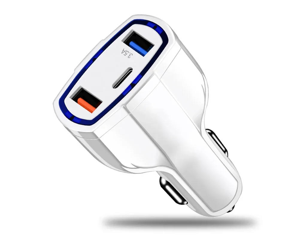

3 Port Fast Charge 3.0 Car Charger