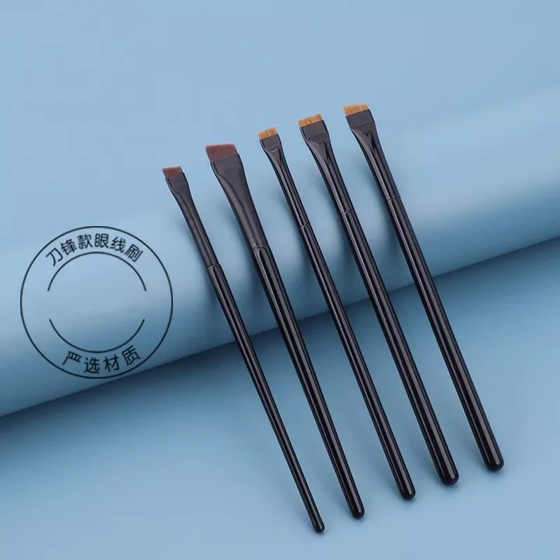 

NEW2023 Wholesale 100pcs Eye Makeup Brushes Super Thin Eyebrow Brush Eyeliner Brush High Quality Eye Brow Liner Cosmetic Beauty