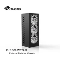 Bykski External Water-cooled 360 Radiator Laptop Server System Liquid Cooling Integrated Independent Installation B-360-WCD-X