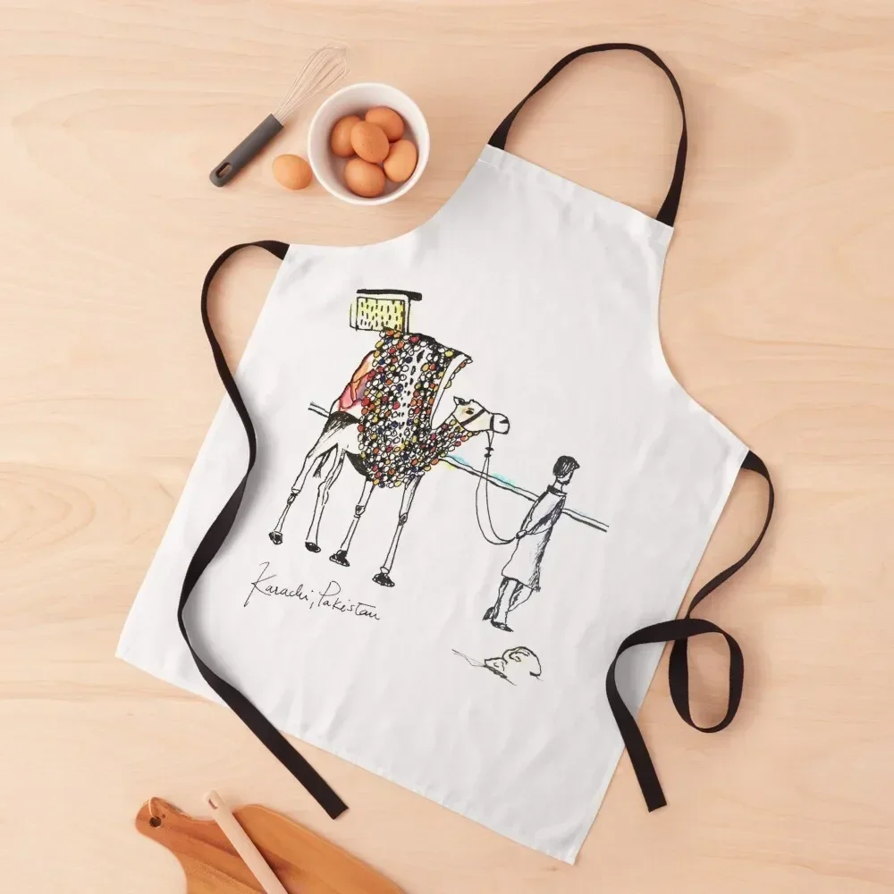 Карачи Пакистанский фартук униформа шеф-повара для мужчин стилиста ногтей