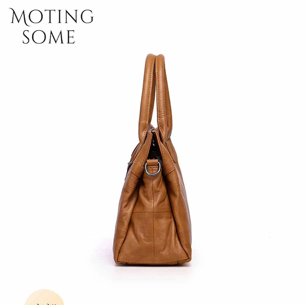 Классическая Женская Сумка На Плечо Motingsome Черная Сумка-тоут В Стиле Ретро