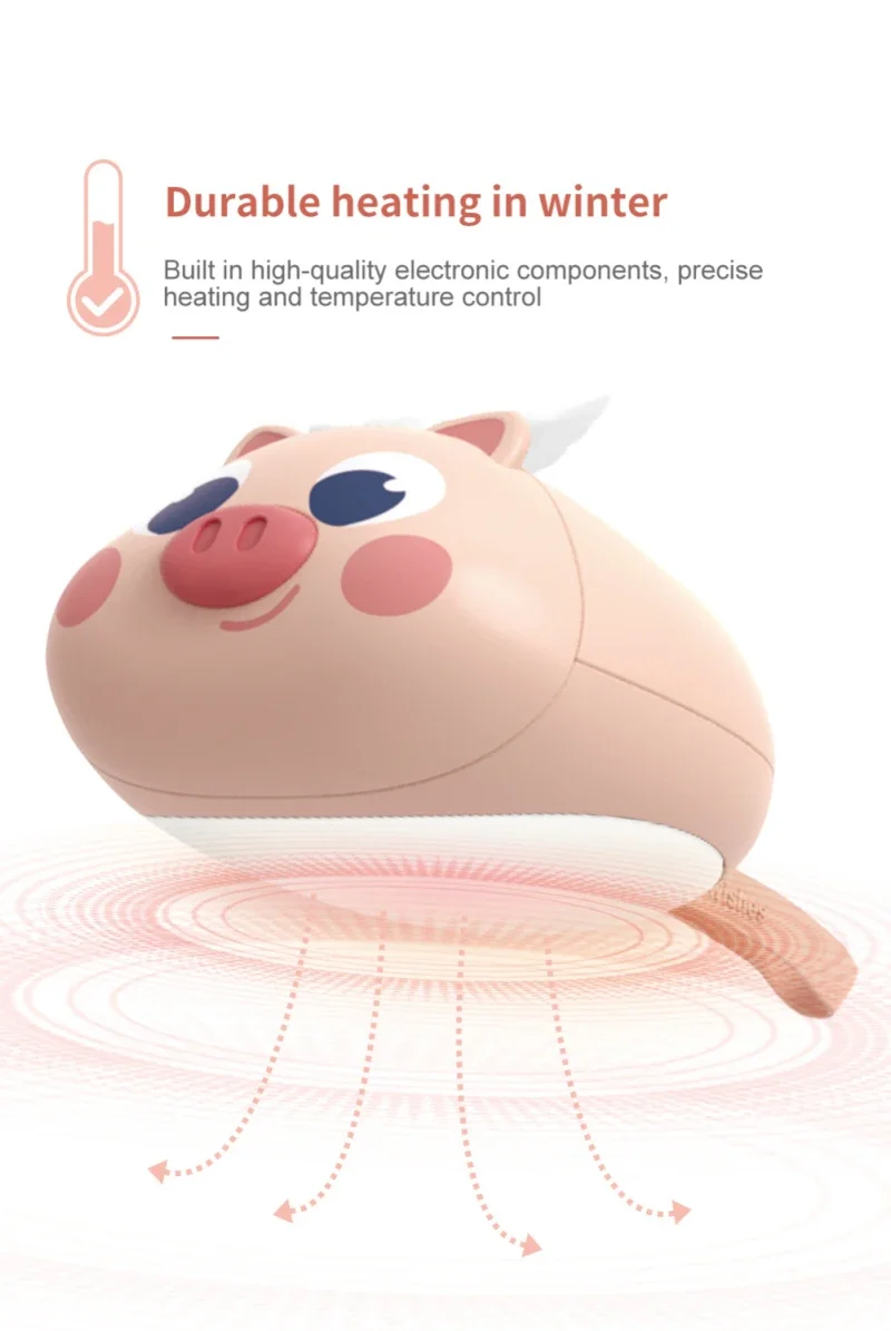 Электрическая грелка для рук 2 в 1 USB перезаряжаемый карманный обогреватель 3000 мАч