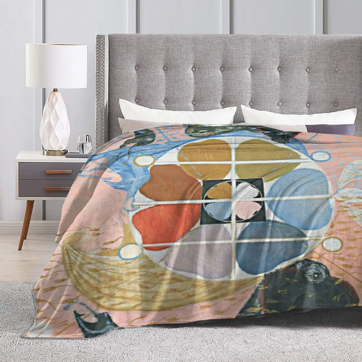 Hilma Af Klint Evolution No 12 Grupp VI 1908 одеяло из микрофлиса