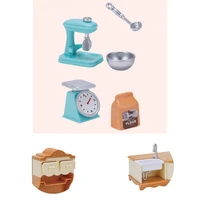 1set pretend toy useful delicate texture bread machine weighing scale pretend toy for home dollhouse toy play house toy