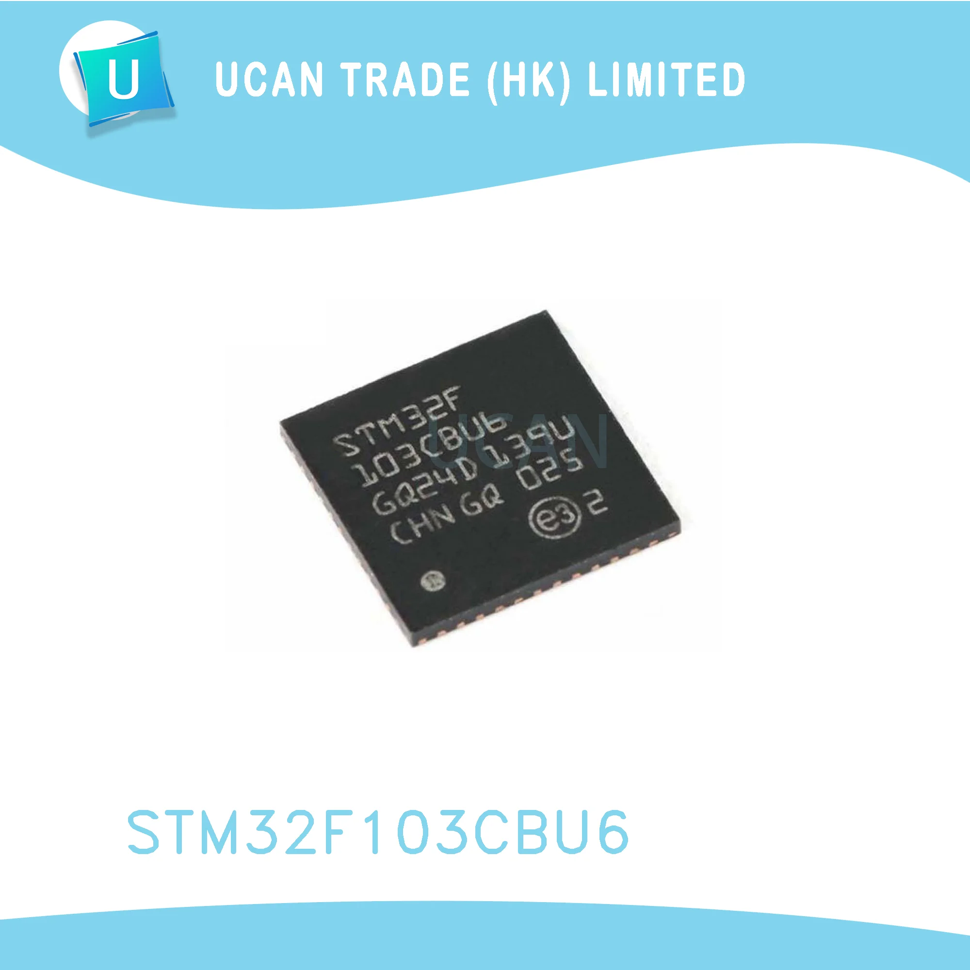 

ST STM32F103CBU6 SMD/SMT оригинальный и новый