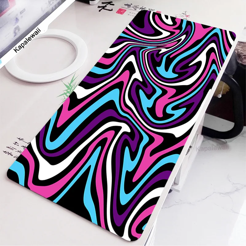 

Strata Liquid Game Mouse Pad Computer Laptop Anime Mouse Mat XL Large Gabinete Gamer Keyobard Gaming Accessories Rubber Mousepad