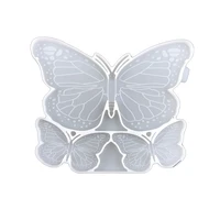 silicone mold for epoxy resin butterfly shape crystal epoxy jewelry mould diy home decoration accessories making tool