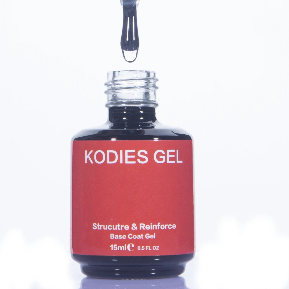 Гель KODIES профессиональная структура гель для ногтей УФ Усиленный резиновый