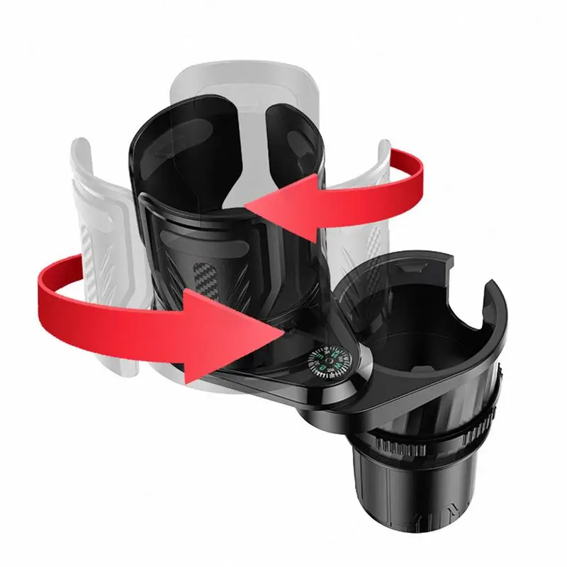 

Automotive Cup Holder Adapter Automotive Cup Holders Extender For Car With Adjustable Base Car Accessories Dual Cup Holder