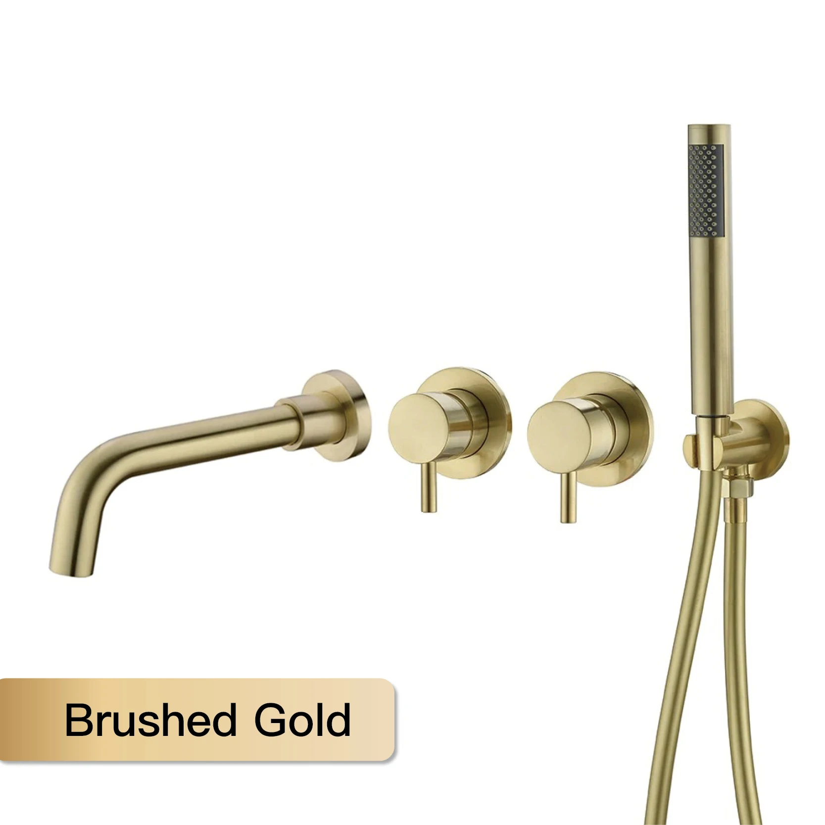 

Смеситель для ванны Aitana серый