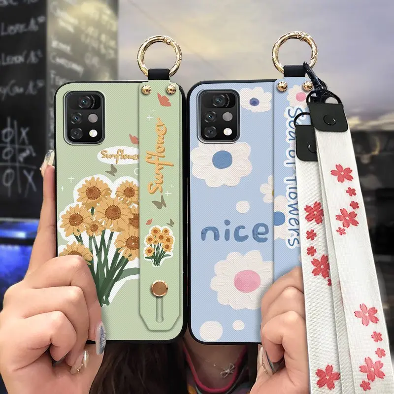 soft case dirt resistant phone case for umidigi a11 pro max ring sunflower painting flowers free global shipping