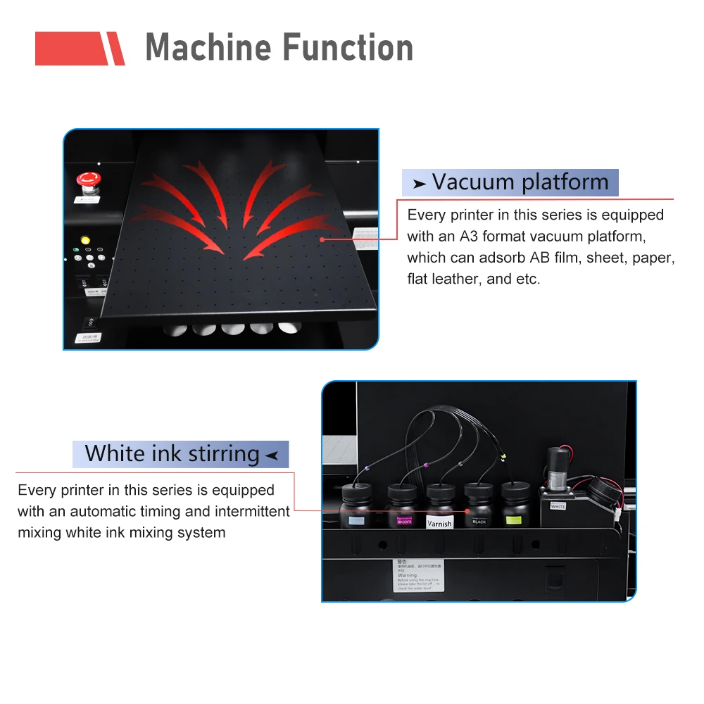 УФ принтер A3 для Epson XP600 планшетный стекла металла пластика DTF печатная машина