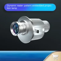 led dynamic water ripple projection lamp remote control marine embedded ceiling concealed waterproof high power water flow