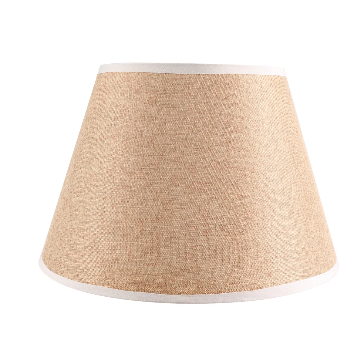 Table Lamp Lampshade Accessories E27 Linen Bedside Wall Floor Shade Cloth Lower Diameter 30cm Yellow