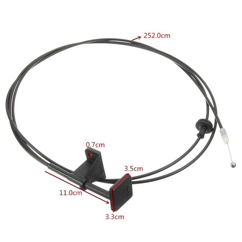 Автомобильный передний трос открывания капота с ручкой подходит для Honda Civic 1996-2000