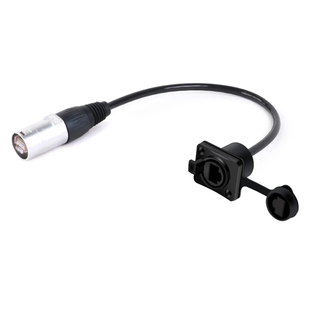 Водонепроницаемый Удлинительный кабель STP RJ45 CAT5 с внутренней и наружной защитой