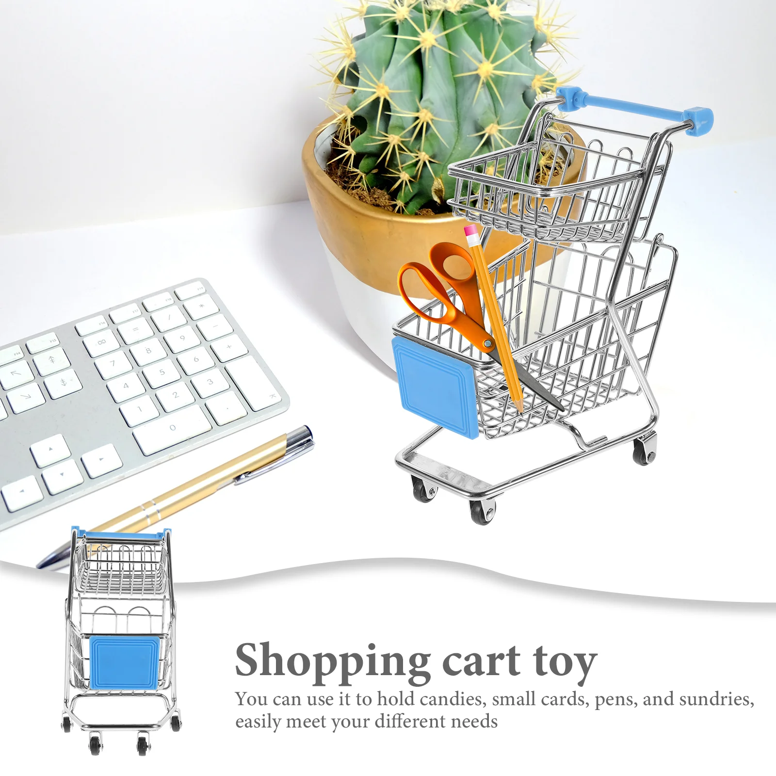 Корзина для покупок мини-супермаркет ручная тележка маленькие крошечные