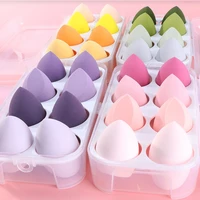 makeup blender beauty egg set gourd water drop puff makeup puff set colorful cushion cosmestic sponge tool wet and dry use girl