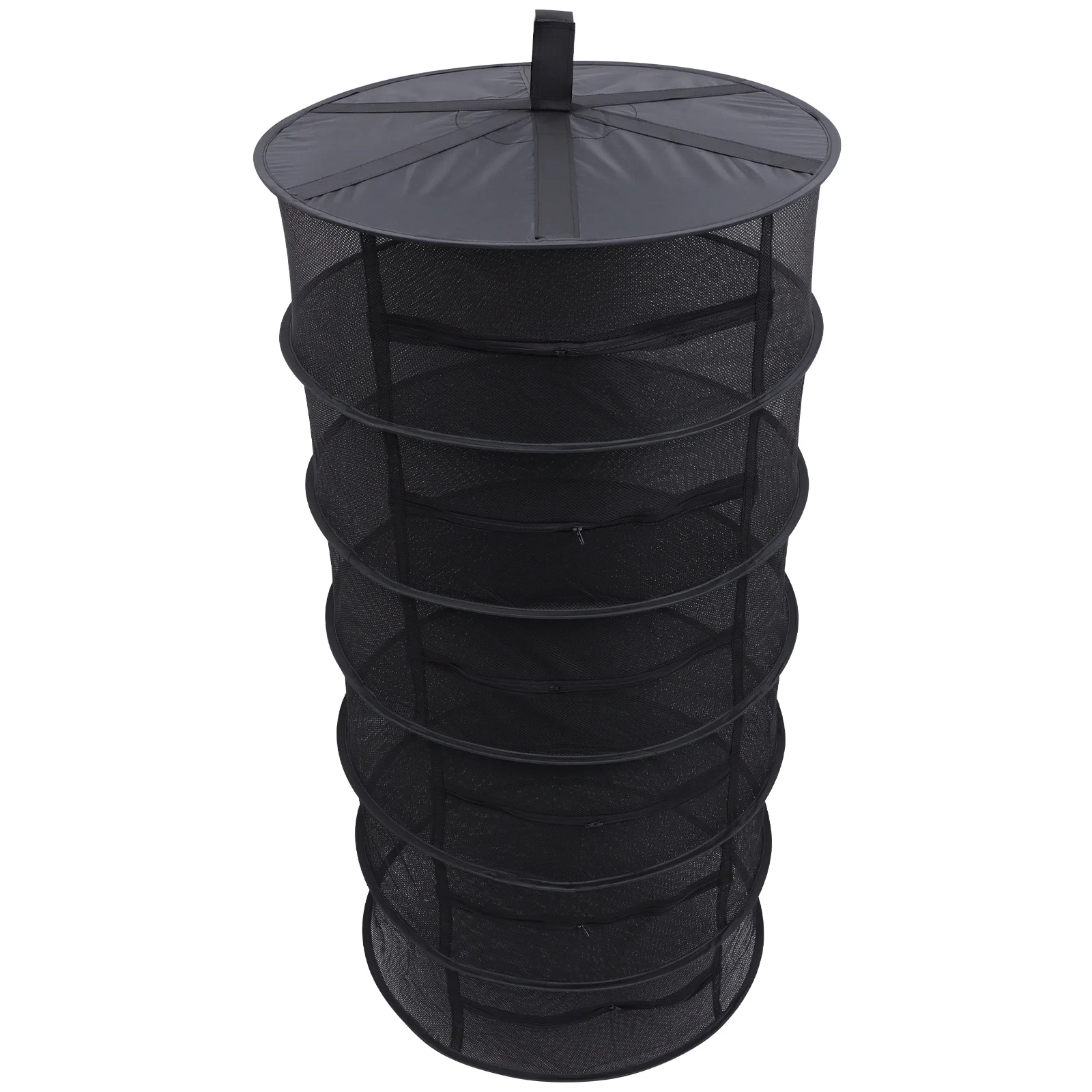 

2 Layer Drying Rack Hanging Dryer Mesh Folding Dry Rack for Hydroponic Vegetables Hanging Net