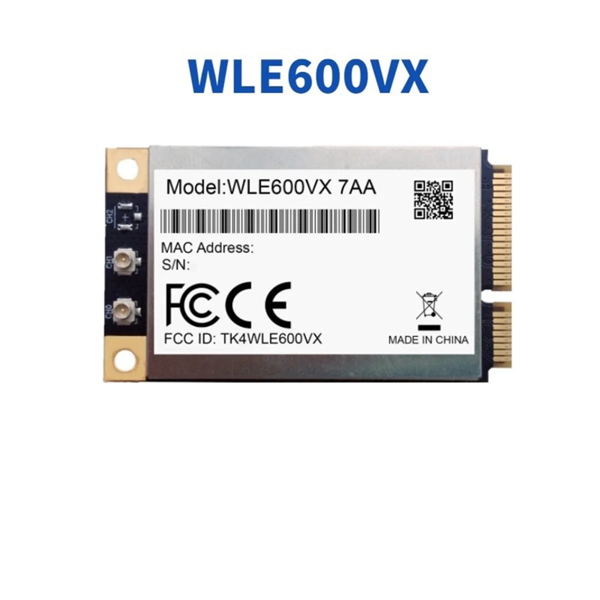 WLE600VX двухдиапазонная карта 2 4 ГГц 5 802.11ac/Abgn Mini PCI Express MIMO 2x2 WAVE 1 модуль карты WIFI Atheros