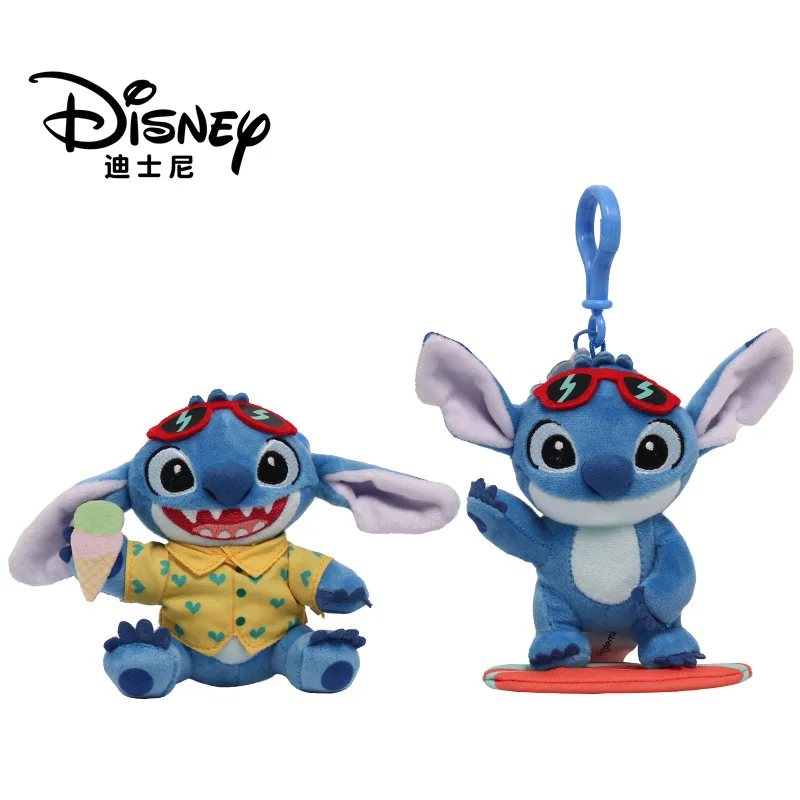 

Модель Disney, плюшевая кукла, летняя игрушка для серфинга, еда, мороженое, пушистые мягкие игрушки, брелок для рюкзака, подвеска, детские подар...