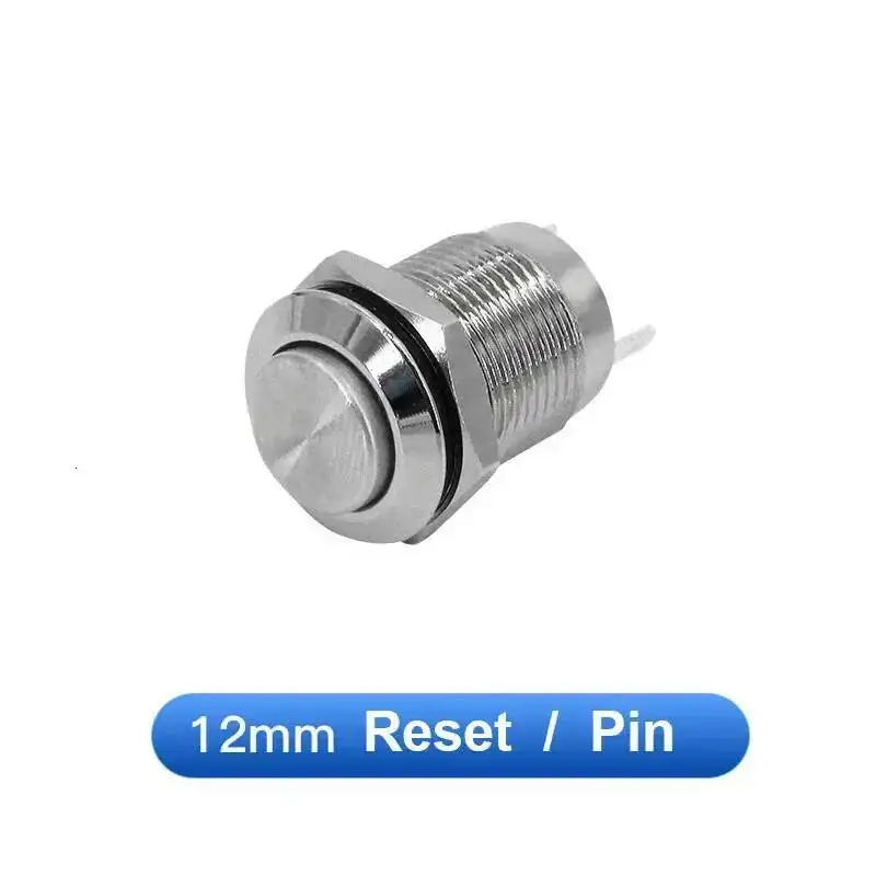 

Металлический кнопочный переключатель SBLSBR 8/10/12/16/19/22/30мм