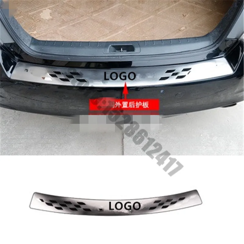 

Стайлинг автомобиля 2008-2013 для Honda Accord 8/8,5 поколения, защита заднего бампера, порог, защитная крышка багажника, отделка