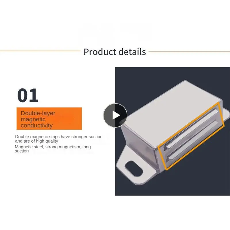 

Double Layer Magnetic Brocade Iron Sheet Timeless Magnetic Cabinet Door Built-in Strong Magnet Super Magnetic Crafted Real Stuff