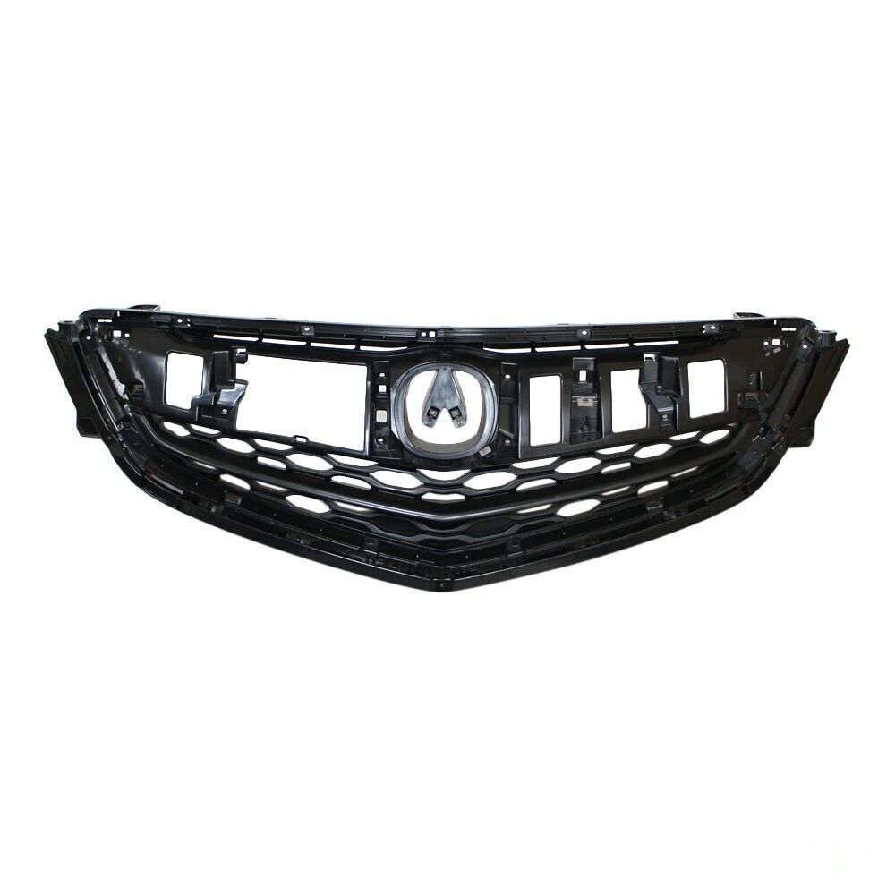 

Grille For 15-17 Acura TLX Sedan 2.4L 3.5L without Chrome Shell & Center Molding