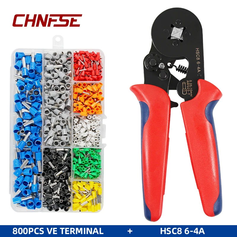 

Обжимные клещи CHNFSE HSC8 для наконечников 0,25-10 мм²