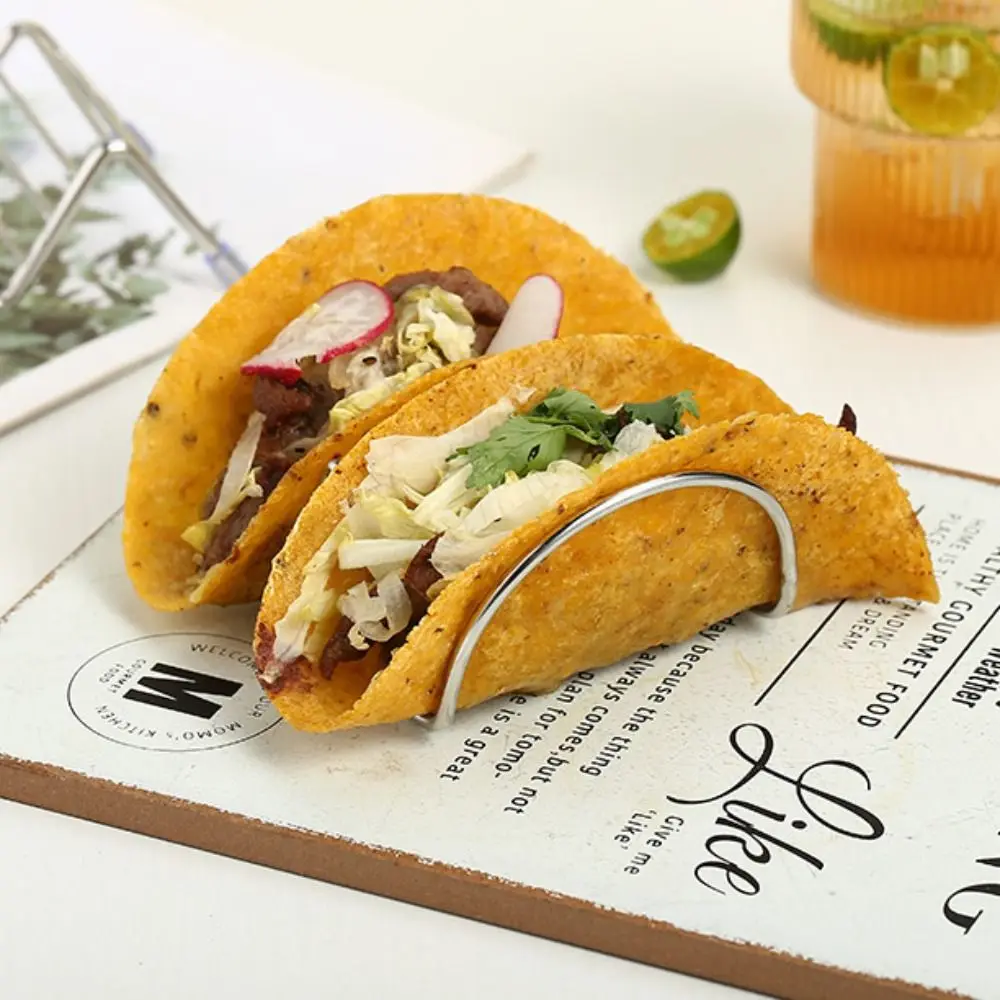 Креативный держатель для Тако из нержавеющей стали подставка тортильи жареной