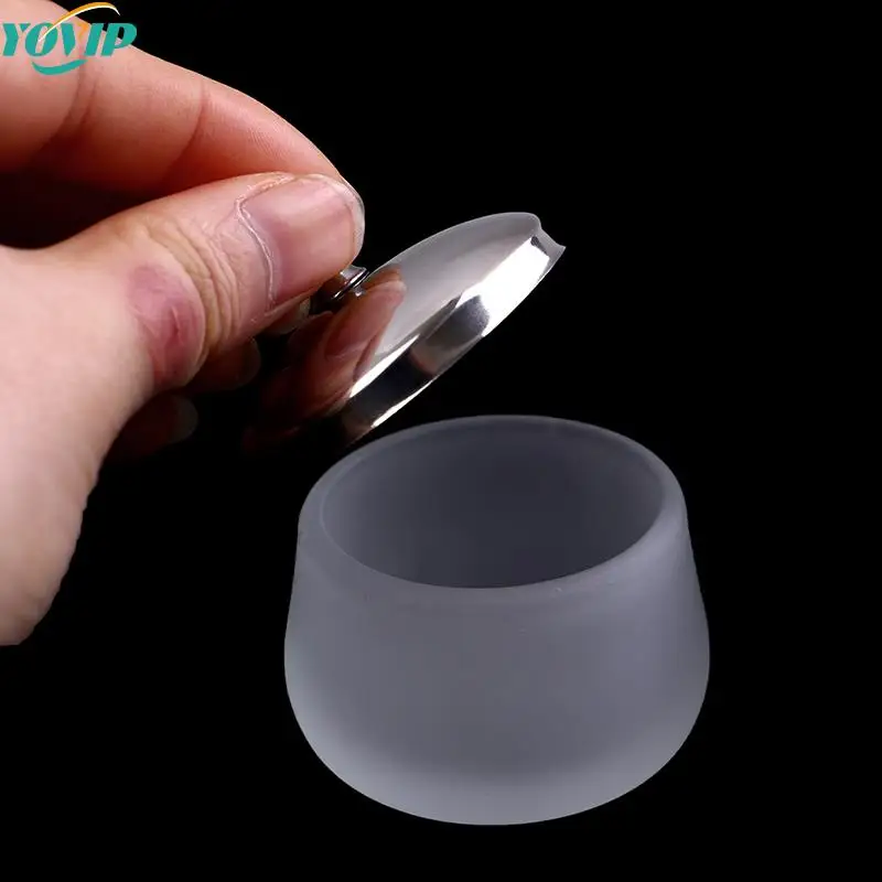 1Pcs Nail Art Crystal Glass Dappen Dish Cup Holder Lid Bowl Nail Art Acrylic for Liquid Powder Equipment Nail Art Accessories