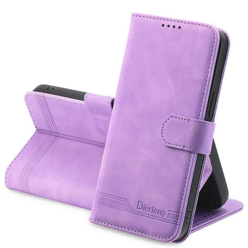 For Samsung Galaxy A13 (SM-A137) Leather Case on For Samsung A13 LTE M12 M13 M32 F42 F23 M23 5G Wallet Card Holder Stand Cover
