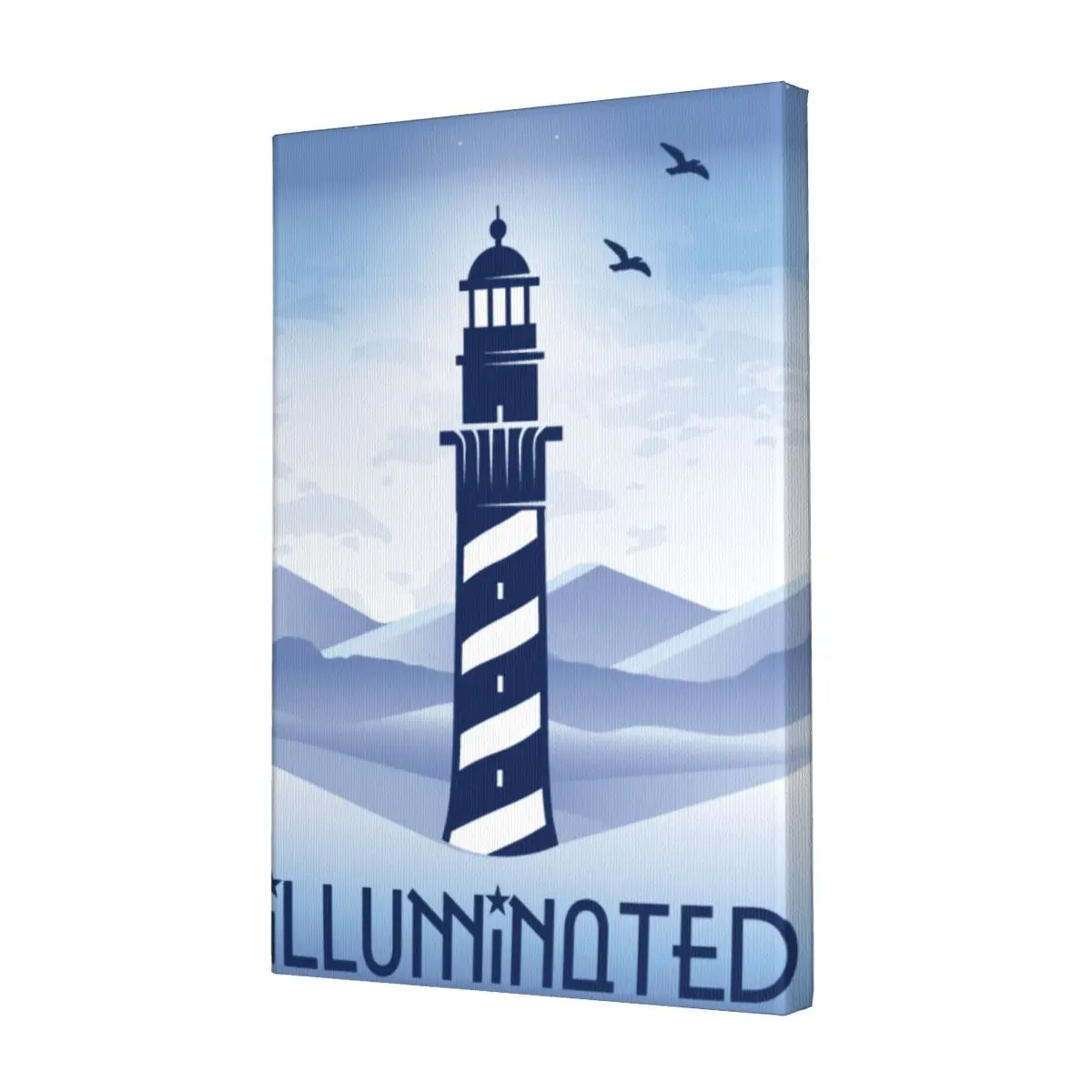 Маяк Llluminated-Love ручная тонировка абстрактная масляная живопись на холсте большой