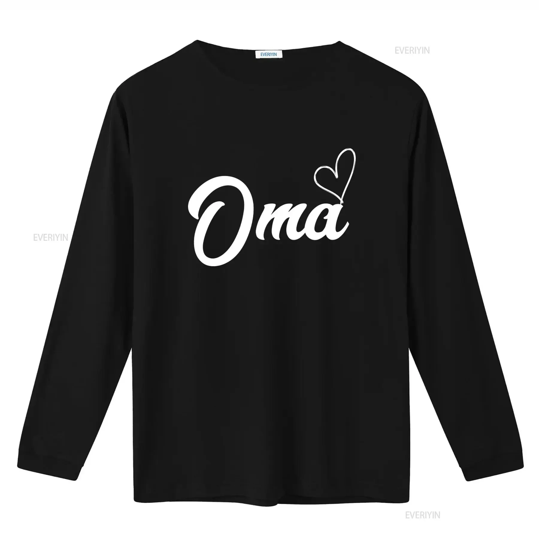 Фото Футболка Oma с забавным принтом для бабушек, ко Дню матери, новинка, к винтажной коллекции, с эффектом потертости, дизайнерская одежда, повседневная, универсальная №2