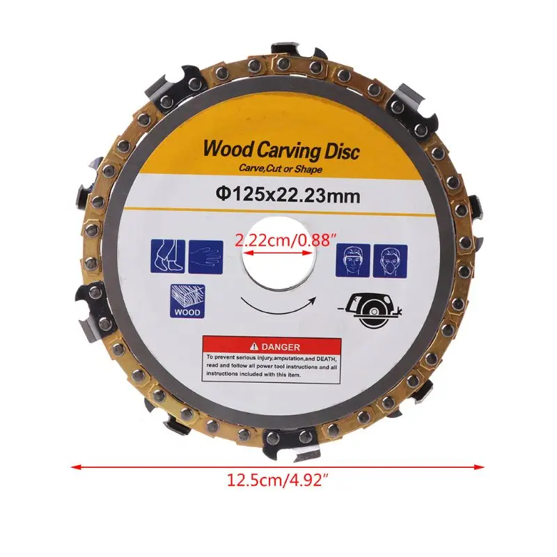 Диск цепной пилы диаметром 5 дюймов 22 мм 9 зубьев |